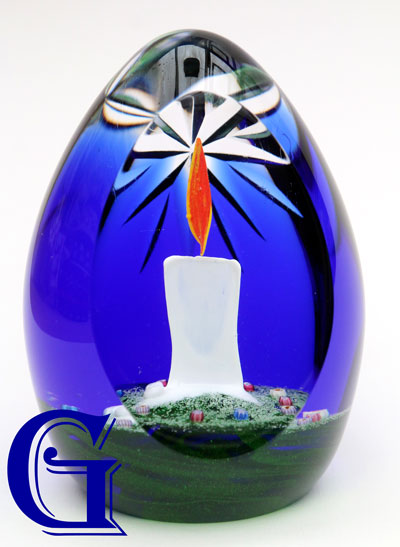 ARTIST ORIGINAL RAY OF HOPE CAITHNESS GLASS PAPERWEIGHT
